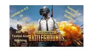 How to update pubg 0.9 in tencent gaming buddy !