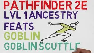 Goblin Ancestry Feats Level 1: Goblin Scuttle (Pathfinder 2E Feats)