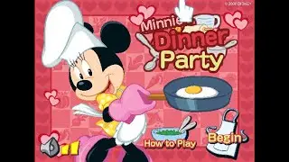 Did you know that you can still play good old flash game Minnie's Dinner Party for free?
