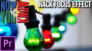How to do Rack Focusing in Premiere Pro - VLearning