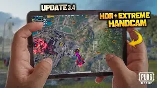 Ipad Mini 6 Handcam PUBG Mobile 3.4 | HDR+EXTREME 4 Fingers Claw/Pubg Test/Full Gyro/Sensitivity