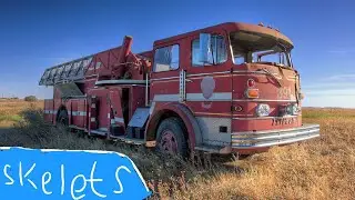 Заброшенная пожарная техника в разных жутких местах 🏚️😯🚒