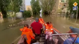 Flooding ‘10 Times’ Worse In Russian-Occupied Areas After Dam Breach