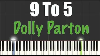 9 to 5 - Dolly Parton - Piano Tutorial