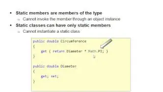 12   Static Classes
