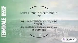TERMINALE HGGSP : La dimension politique de la guerre