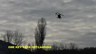 OUTDOOR FLIGHT NEW EACHINE E130 FLYBARLESS 4ch RC HELICOPTER