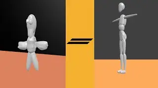 Blender Beginners motivations | From box modelling to human form modelling.