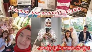 👰ЎЗБЕК КЕЛИН КЕЛДИ😍 ЗАЛГА СТОЛ СТУЛИМ 🎁КОСМЕТИКА ... ХУЛЛАС ХАММА НАРСА БОР БУ ВИДЕОДА