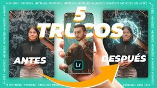 ¡5 TRUCOS 🤯 para Editar Fotos como PROFESIONAL en Lightroom MOBILE! 🚀