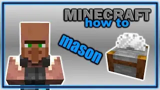 Complete Guide to (Stone) Mason Villager Trades! | Easy Minecraft Villager Guide