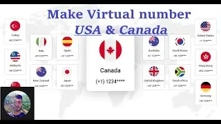 Make Virtual number USA & Canada