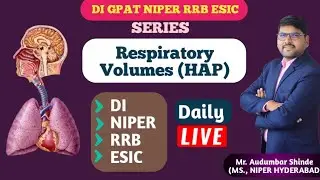 Respiratory Volumes #MrAudumbarShinde #druginspector2025 #gpat2026 #apagpatacademy #viralvideos