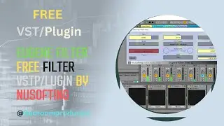 Eugene Filter - FREE Filter VST/Plugin by NUSofting 
