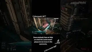 New Cyberpunk Easter Egg! Must Watch!