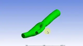 3D Bifurcating Artery (steady) - Create Named Selections