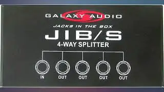 Galaxy Audio JIB//S 4-Way Splitter, Original Version review