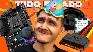 OLHA QUANTA CAGADA NUM PC SÓ I FONTE PEREBA I ZINABRE NO CABO SATA I UPGRADE ERRADO