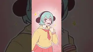 ⚠️LOUD AUDIO⚠️ anime girl nyon lol  #ranfren #ランフレン