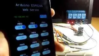 Arduino ESP8266 Web Server : Relay Control