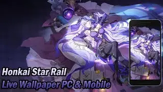 Honkai Star Rail - Black Swan [ Live Wallpaper ] PC💻 + Mobile📱 || Animation