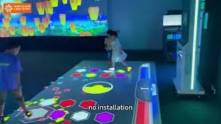 Children's Interactive Projector Game Floor interactive Projection Games
