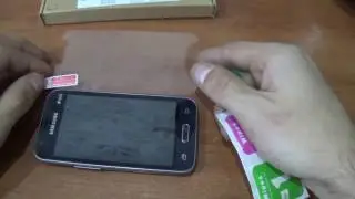 ЛАЙФХАК как наклеить идеально защитное стекло на телефон Samsung Galaxy j1 Mini 2016