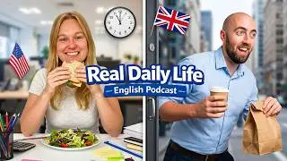 S1 E3: Lunch Break at Work Intermediate Advanced English Vocabulary Podcast Daily Life English