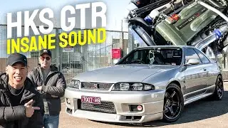 ARMY COMMANDER SCARES ME IN HIS 600HP SKYLINE R33 GTR (HKS RB28)
