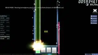 [Osu!mania] P*Light - Gekkou Ranbu (Spy) [Avalon's 4K ADVANCED Lv 11] full combo 99.16%