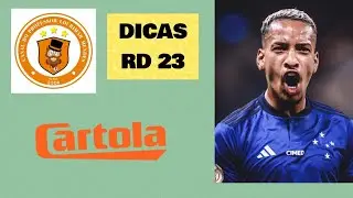 DICAS RODADA 23 / #cartola2024