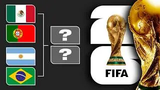 Simulación partido a partido de la Copa del Mundo 2026 ✍️🏆