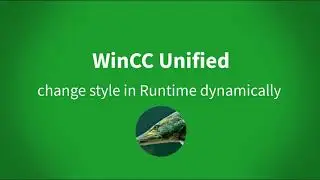WinCC Unified V17: Change the predefined styles dynamically it in Runtime