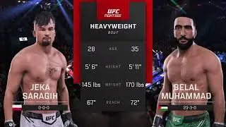 Jeka Saragih vs Belal Muhammad Full Fight