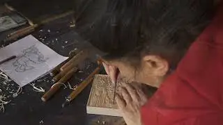How to make a woodcut print from a woodblock