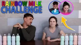 Rainbow Milk Challenge 🌈 Pt. 2