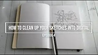 How to clean up a drawing or sketch using Photoshop CC 2020