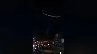 BIG SNAKE FLYING IN THE SKY.