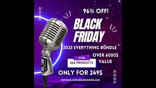 BLACK FRIDAY 2023 The Mega Everything Bundle! Limited Quantities Only 25! 