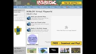 ROBLOX - ESKİ VERSİYONA NASIL GİRİLİR? - ESKİ ROBLOX NASIL OYNANIR?