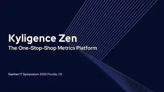 Gartner IT Symposium_ CEO's Speech on Kyligence Zen: A One-Stop-Shop Metrics Platform