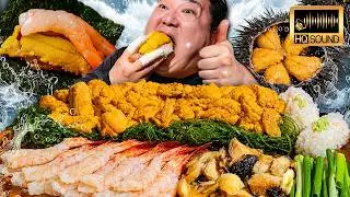 성게알 먹방 in 녹음실, 근데 이제 해설과 꿀맘스푸드를 곁들인..