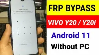 Vivo Y20i Frp Bypass 2022 Or Reset Google Account Lock Android 11 | Without PC | All Vivo Frp Bypass