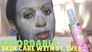 GLOW FOR THE LOW WITH ST. IVES | Affordable Skin Care Products!
