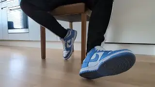 DUNKS with really DIRTY white ADIDAS-Socks