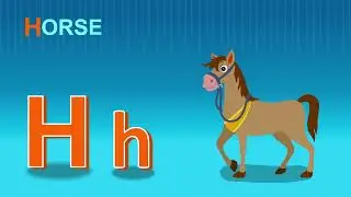 Phonic Song with One Word- H  For Hores - Kid Alphabet Songs| Nursery Rhymes with Sounds for Kids