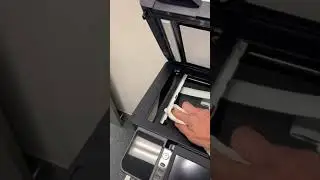 Cleaning Kyocera scan glass