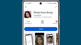 photo from emoji app kaise use kare || how to use photo from emoji app