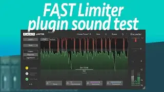 Focusrite FAST limiter plugin sound test