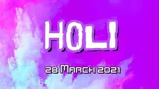 HOLI-MEDLEY - Trailer | New Video Alert | Holi Special | 2021